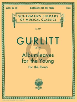 Gurlitt Albumleaves for the Young Op.101 for Piano