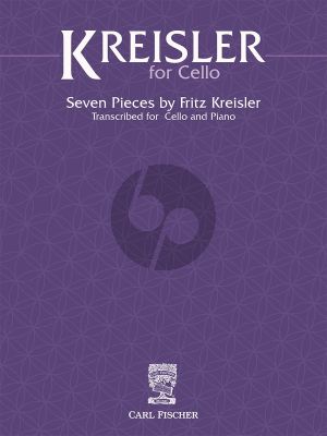 Kreisler for Cello for Cello and Piano