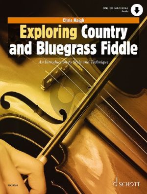 Haigh Exploring Country and Bluegrass Fiddle (Book with Audio online)