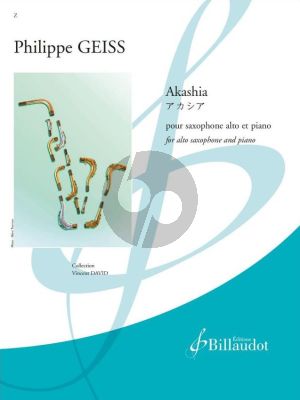 Geiss Akashia Saxophone alto et Piano