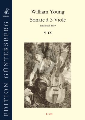 Young Sonate à 3 Viole Vol.1 (Sonaten V-IX) fur 3 Gamben