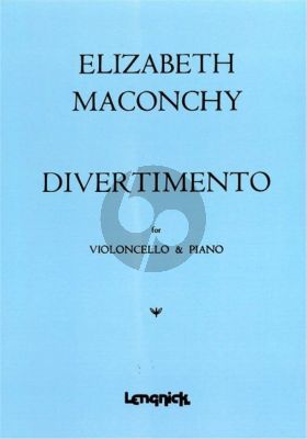 Maconchy Divertimento for Cello and Piano
