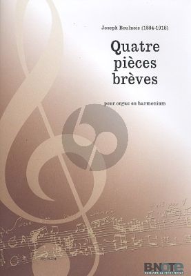 Boulnois 4 Pieces Breves - Petite Suite Orgel oder Harmonium