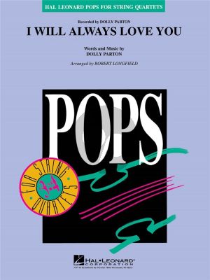 Parton I Will Always Love You for String Quartet (Score/Parts) (arr. Robert Longfield)