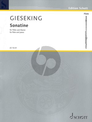 Gieseking Sonatine for Flute and Piano