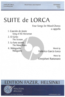 Rautavaara Suite de Lorca Op. 72 SATB (span./engl.)