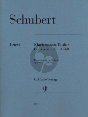 Schubert Piano Sonata E flat major Op. post.122 D 568 Piano solo (Fingering Martin Helmchen - Editor Dominik Rahmer)