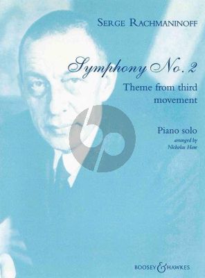 Rachmaninoff Theme from Symphony No. 2 3th. Movement Piano solo (arr. Nicolas Hare)