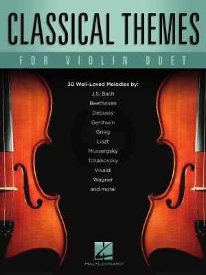 Classical Themes for Violin Duet