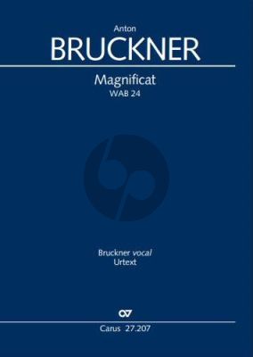 Bruckner Magnificat WAB 24, 1852 Vocal Score (lat.) (Julia Rosemeyer)