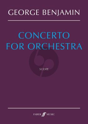 Benjamin Concerto for Orchestra Score