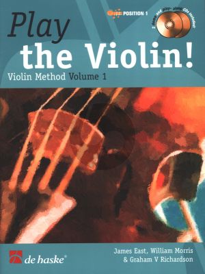 Play the Violin Vol.1 Book with 2 Cd's (english) (english translation by James East)