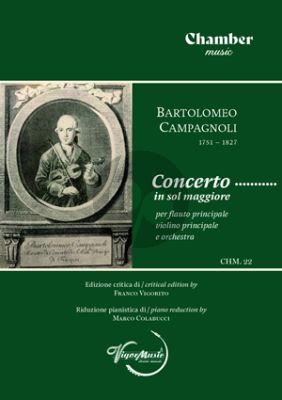 Campagnoli Concerto G-major Flute-Violin and Orchestra (red. for Flute-Violin and Piano) (edited by Franco Vigorito)