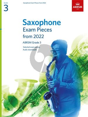 ABRSM Saxophone Exam Pieces from 2022 Grade 3 (Book with Audio online)