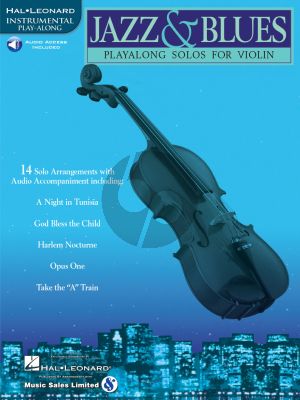 Jazz & Blues for Violin (Hal Leonard Instrumental Play-Along) (Book with Audio online)