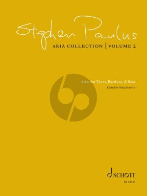 Paulus Aria Collection Volume 2 Voice and Piano (Arias for Tenor, Baritone, and Bass) (Edited by Philip Brunelle and Lauren Ishida)