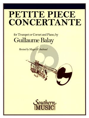 Balay Petite Piece Concertante Trumpet and Piano (edited by Georges C. Mager)