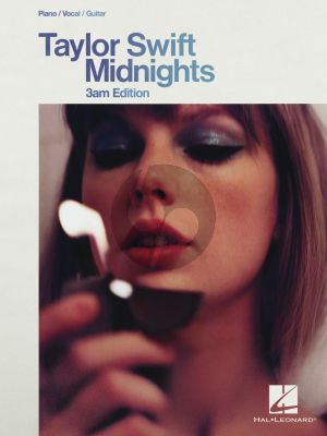 Taylor Swift – Midnights (3am Edition) Piano-Vocal-Guitar