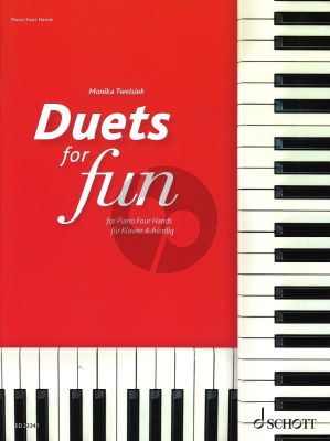 Album Duets for fun for Piano 4 Hands (Original Works from the Classical to the Modern Era) (edited by Monika Twelsiek)