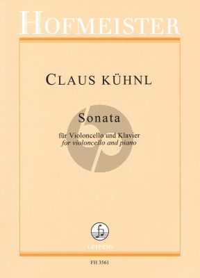 Kuhnl Sonata fur Violoncello und Klavier