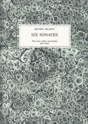 Blavet Six Sonates Op.1 pour 2 flûtes traversières sans basse Facsimile