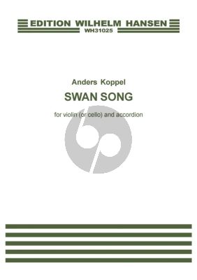 Koppel Swan Song for Violin (or Cello) and Accordion