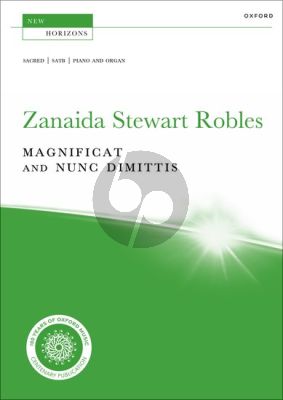 Stewart Robles Magnificat and Nunc Dimittis SATB with Piano and Organ