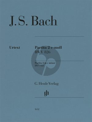 Bach Partita No.2 c minor BWV 826 for Piano Solo