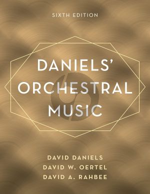 Daniels Oertel Rahbee Orchestral Music 6th Edition Hardcover (1464 Pages)