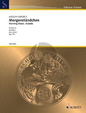 Henselt Morgenständchen Op. 39 Klavier