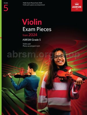 Violin Exam 2024 ABRSM Grade 5 Violin Part - Piano Accompaniment