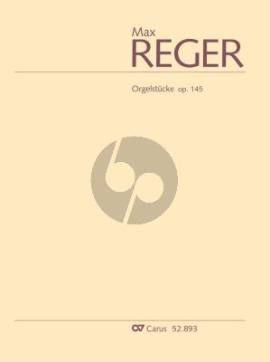 Reger Orgelstücke Op. 145