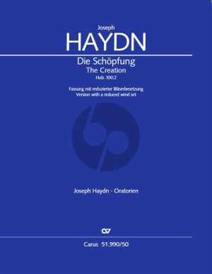 Haydn Die Schopfung Hob. XXI:2 fur Soli, Chor und Kammerorchester Partitur (arr. Joe Hickman)