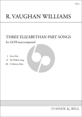 Vaughan Williams Three Elizabethan Part Songs for SATB unaccompanied