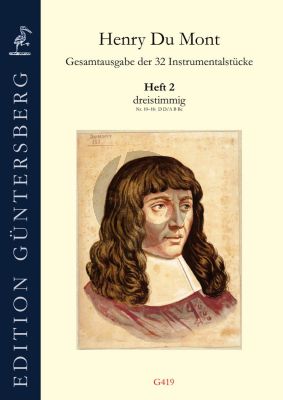 Du Mont Complete Edition of the 32 Instrumental Pieces Vol. 2 for 3-part and 4-part Consort (Violins, Viole da gamba, Recorders) (Score/Parts)