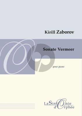 Zaborov Sonate Vermeer pour Piano