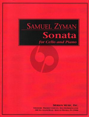 Zyman Sonata for Cello and Piano