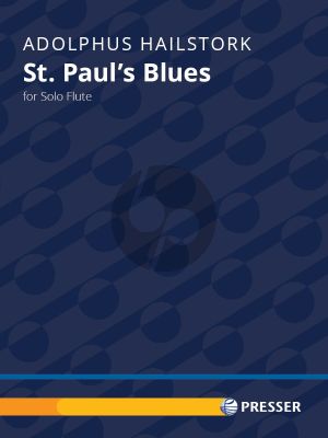 Hailstork St. Paul's Blues for Flute solo