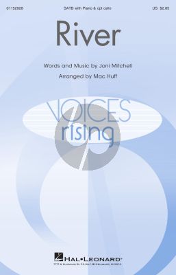 Mitchell River SATB and Piano with opt. Cello (arr. Mac Huff)