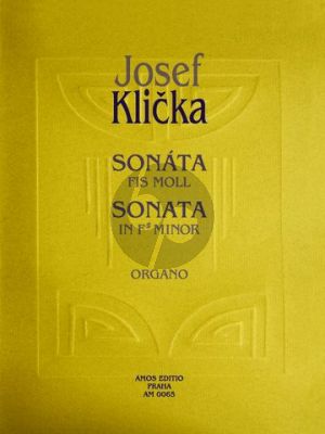 Klicka Sonata in F# Minor for Organ