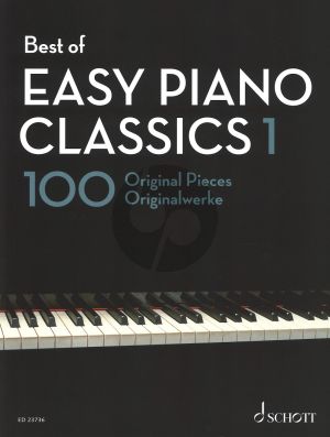 Best of Easy Piano Classics Vol.1 (100 Original Pieces) (edited by Hans-Gunter heumann)