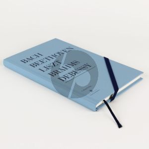 Henle Notebook,  Lined inner pages with a light blue cover