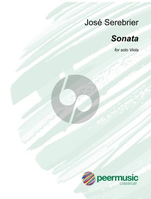 Serebrier Sonata for Viola solo