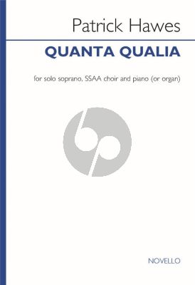 Hawes Quanta Qualia Soprano-SSAA-Piano