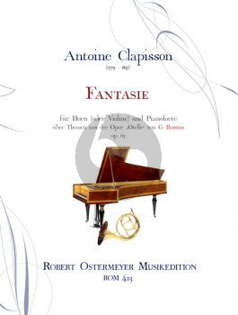 Clapisson Fantasy Op.63 on themes from the opera "Otello" by G. Rossini for Horn (or Violin) and Piano