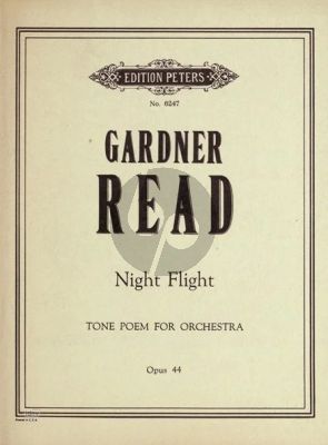 Read Night Flight Op.44 - A Tone Poem for Orchestra Score