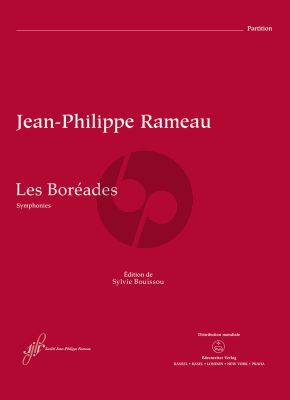 rameau Les Boréades RCT 31 Symphonies Orchestra Score (Tragédie in five acts) (Sylvie Bouissou)