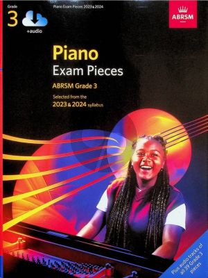Album BRSM: Piano Exam Pieces 2023 & 2024 Grade 3 Book with Audio Online
