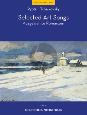 Tchaikovsky Selected Art Songs - Ausgewählte Romanzen High Voice