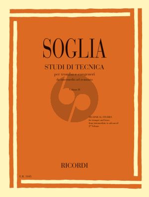 Soglia Studi di Technica - Technical Studies for Trombone and Brass Vol. 2